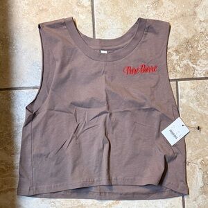 Pure Barre Brown Tank Top